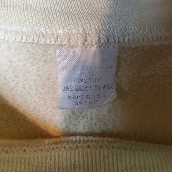 Vintage Ala Wishes Cowboy Teddy Bear Sweatshirt OS - Picture 6 of 6